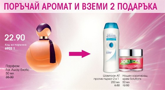 AVON Парфюм, шампоан, крем